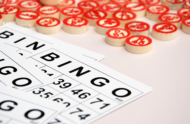 bingo cards & chips